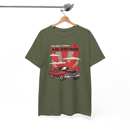 The Best Things are Vintage Heavy Cotton Tee