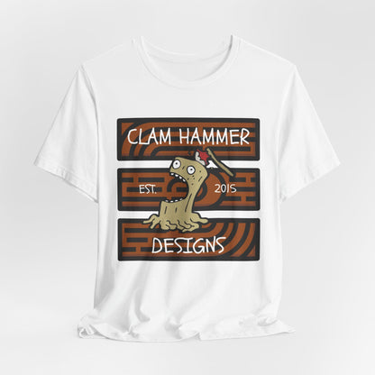 Official Clam Hammer Designs Logo Unisex Jersey Tee