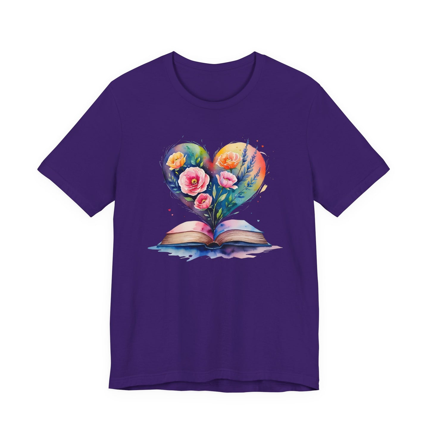 Floral Book Tee