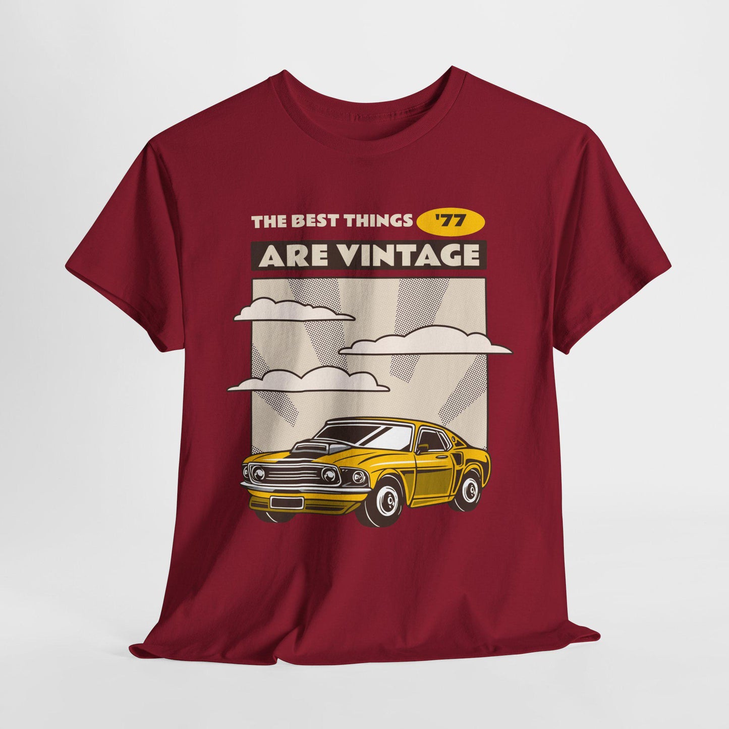 Best Things Are Vintage Personalized Tee