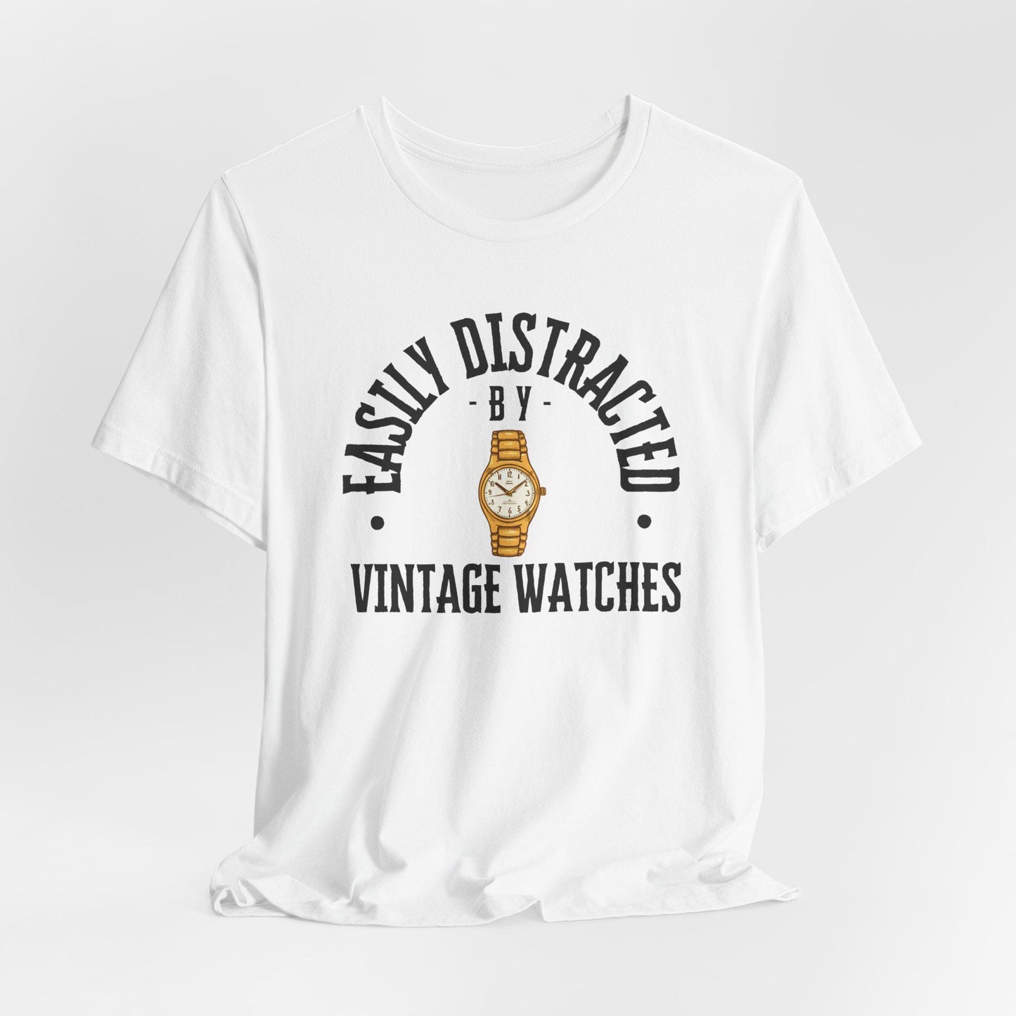Easily Distracted by Vintage Watches Tee