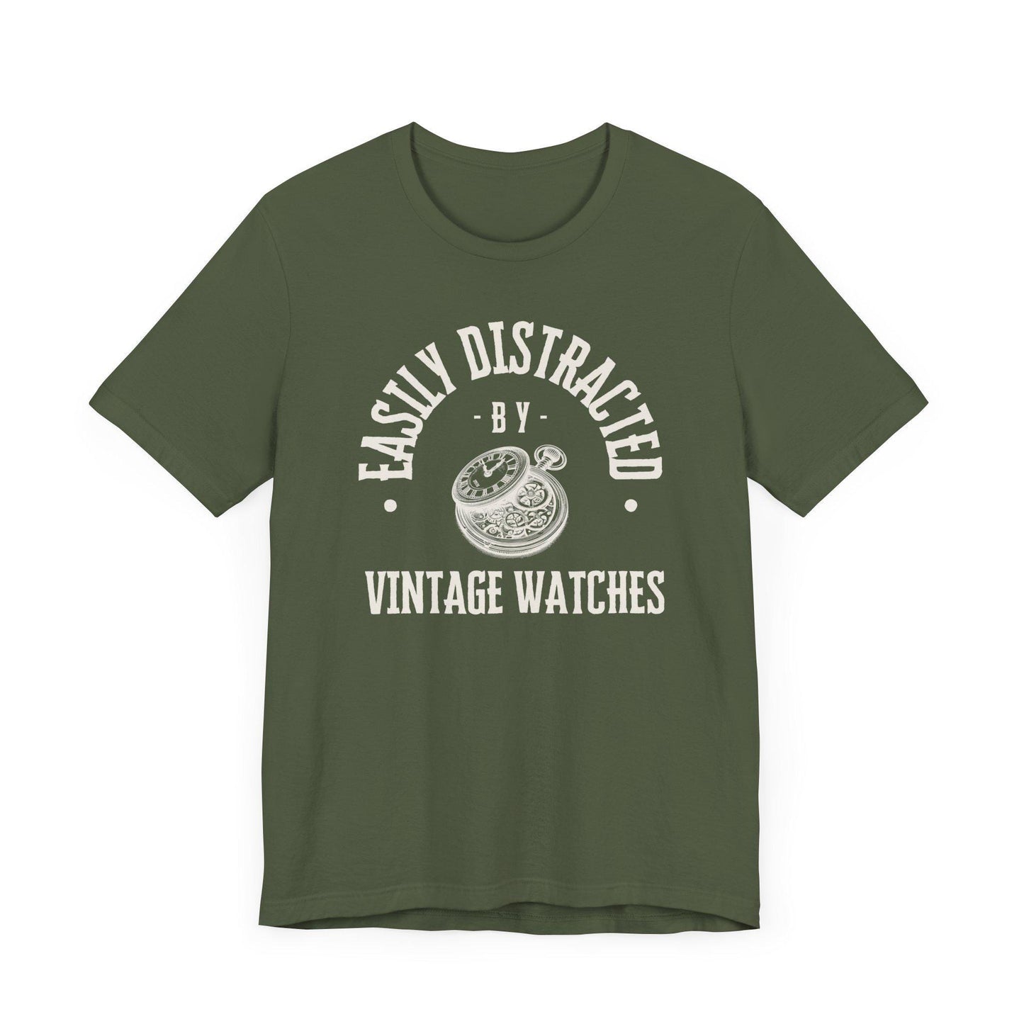 Easily Distracted by Vintage Watches Tee