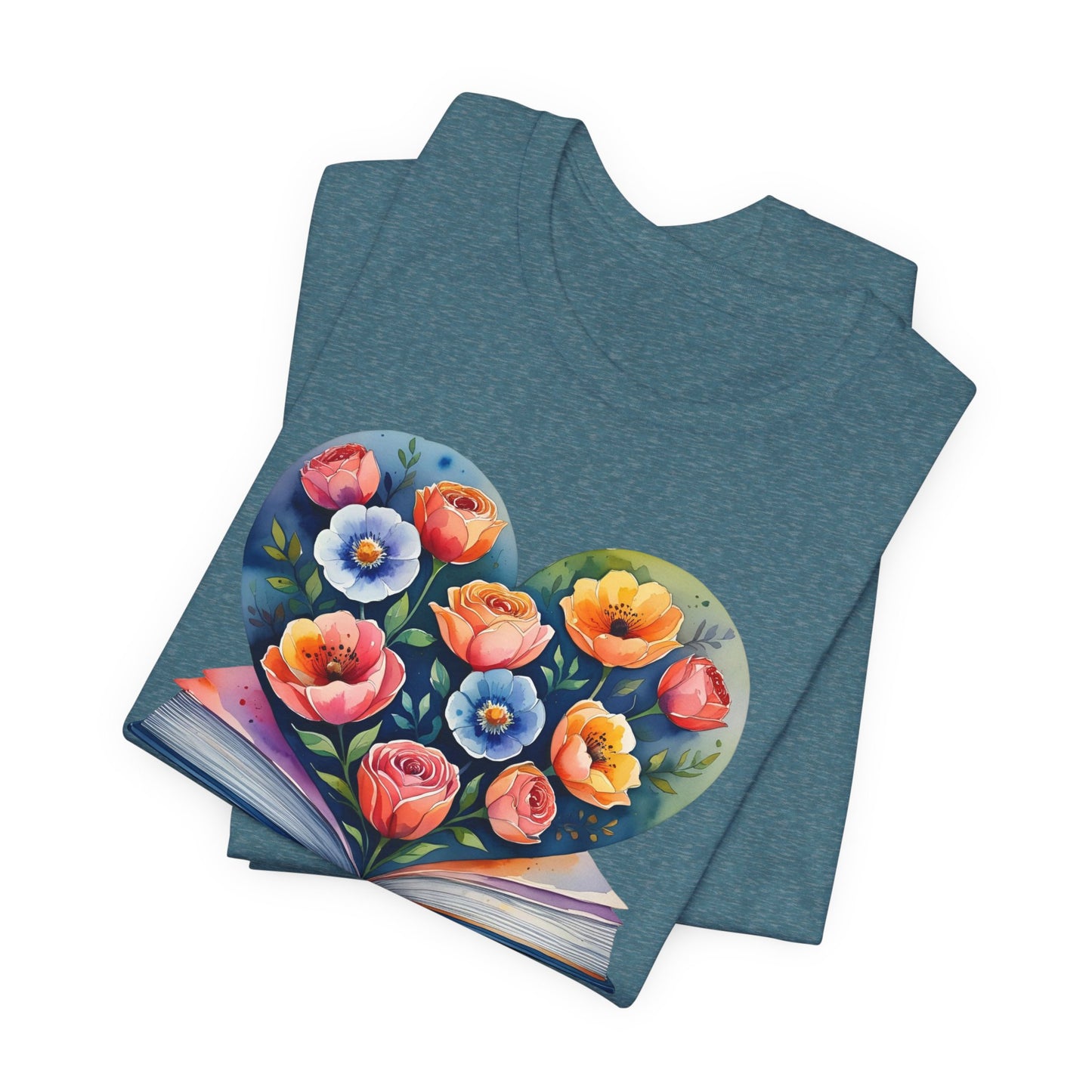 Floral Heart Tee
