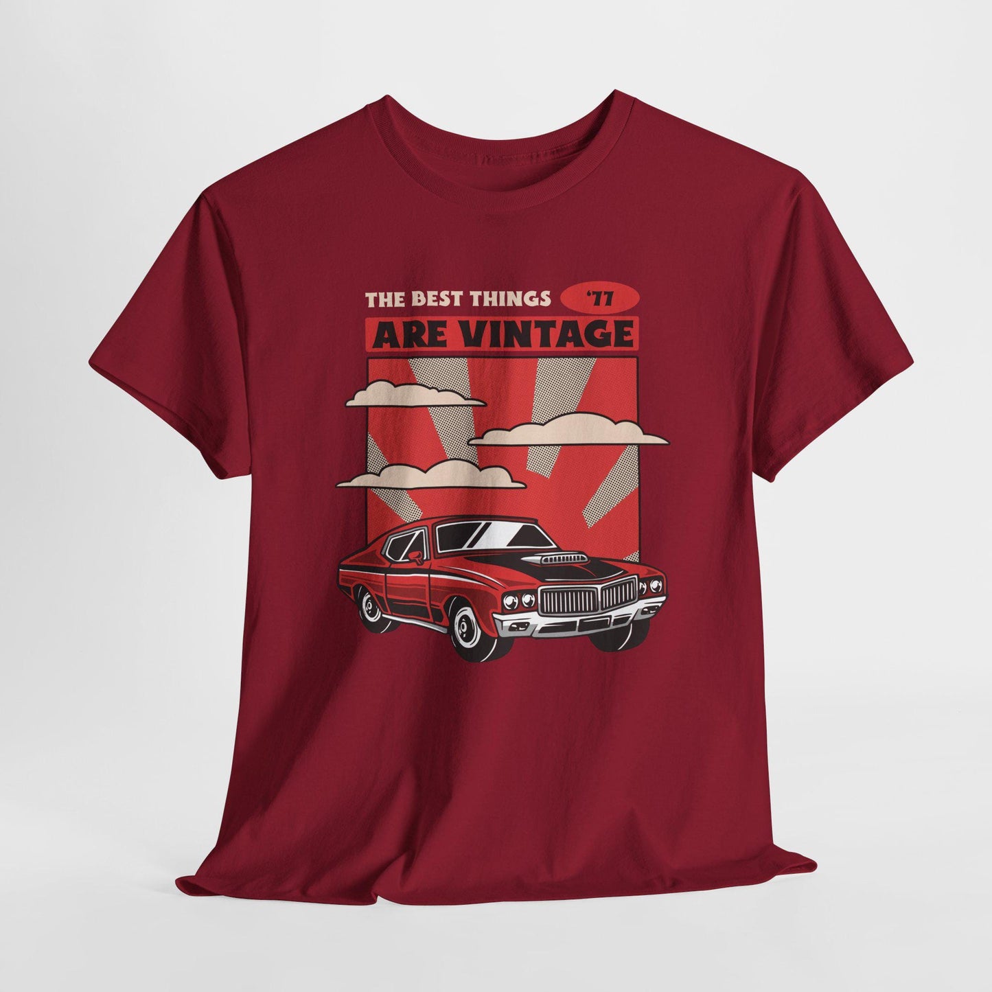 The Best Things are Vintage Heavy Cotton Tee