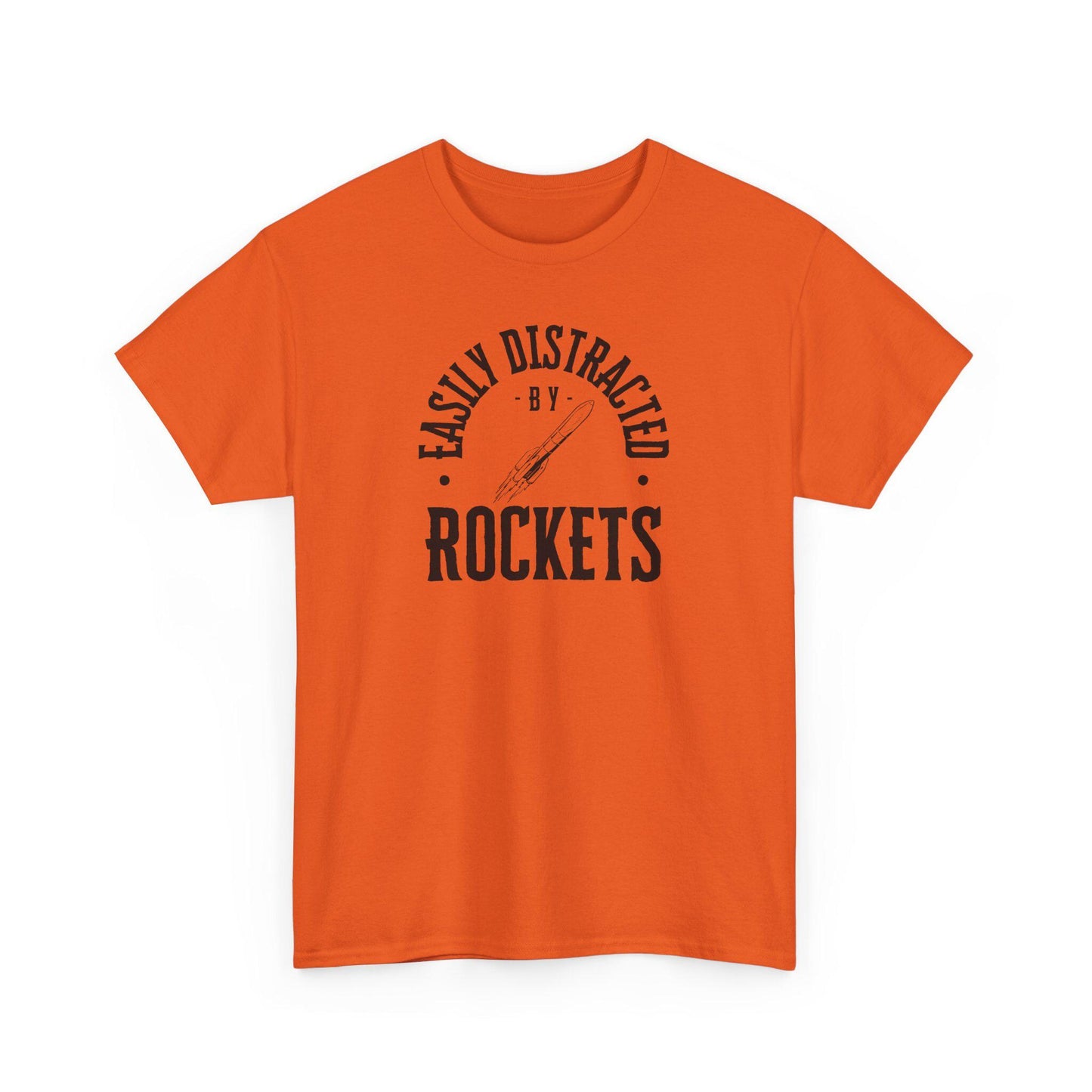 Easily Distracted By Rockets Graphic Tee