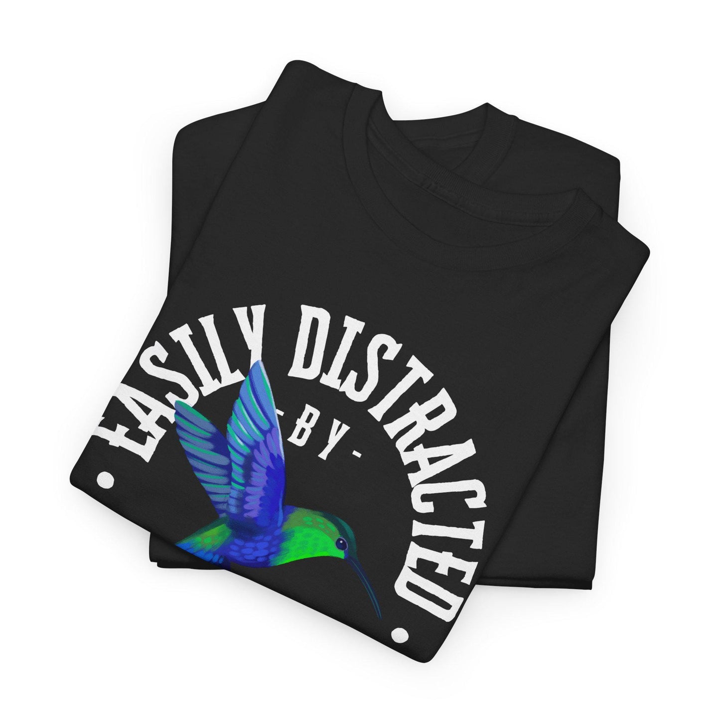 Easily Distracted by Birds Unisex T-Shirt