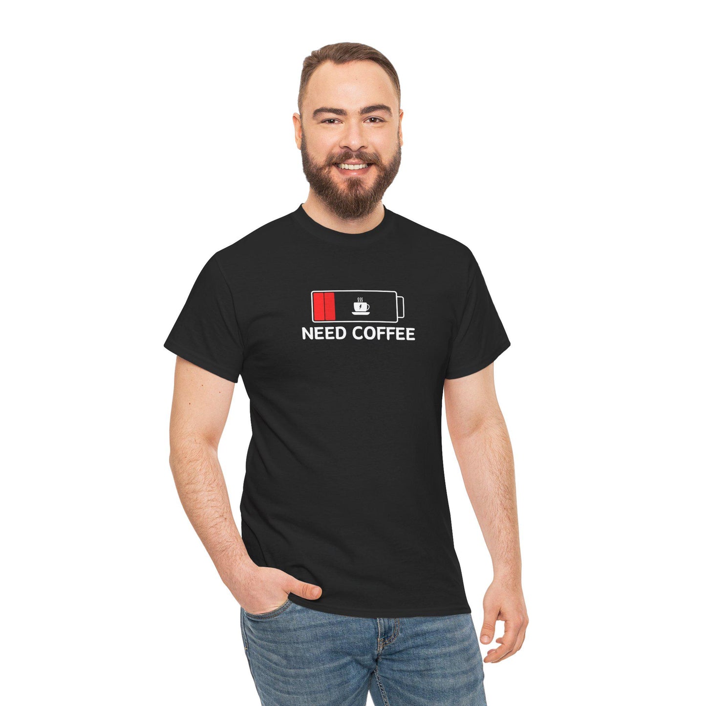 Need Coffee Heavy Gildan Tee