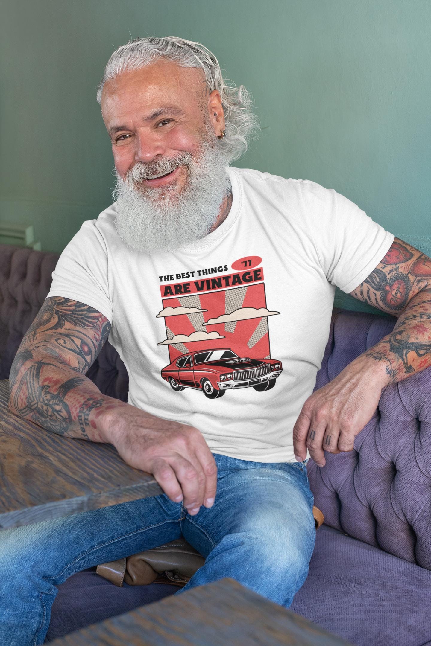 The Best Things are Vintage Heavy Cotton Tee