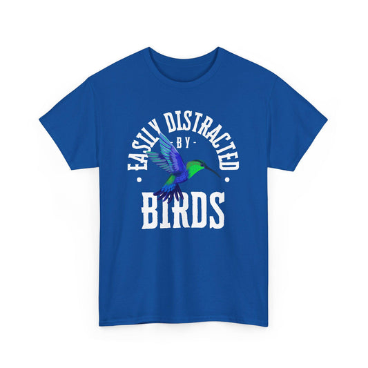 Easily Distracted by Birds Unisex T-Shirt