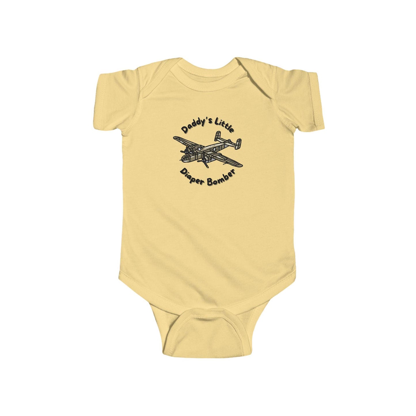 Personalized Infant Onesie with Airplane Theme