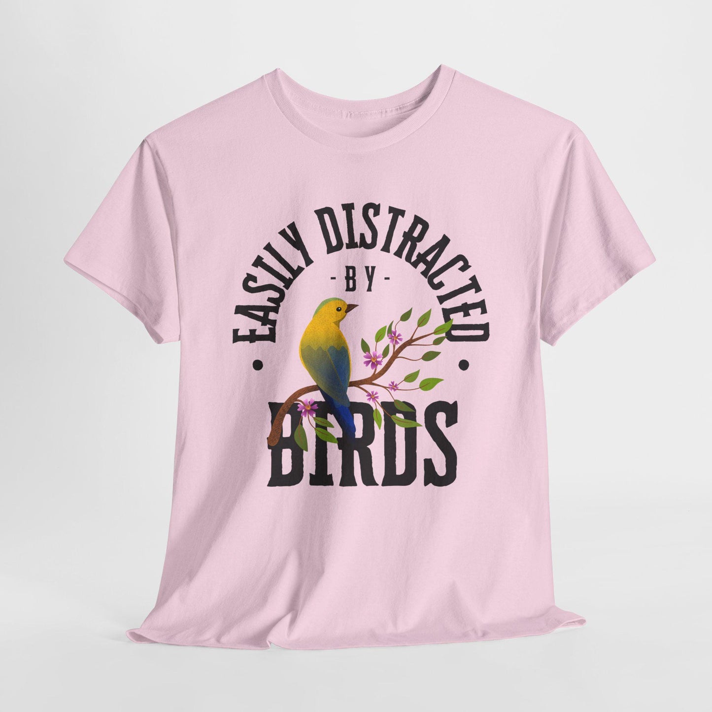 Easily Distracted by Birds Unisex Tee