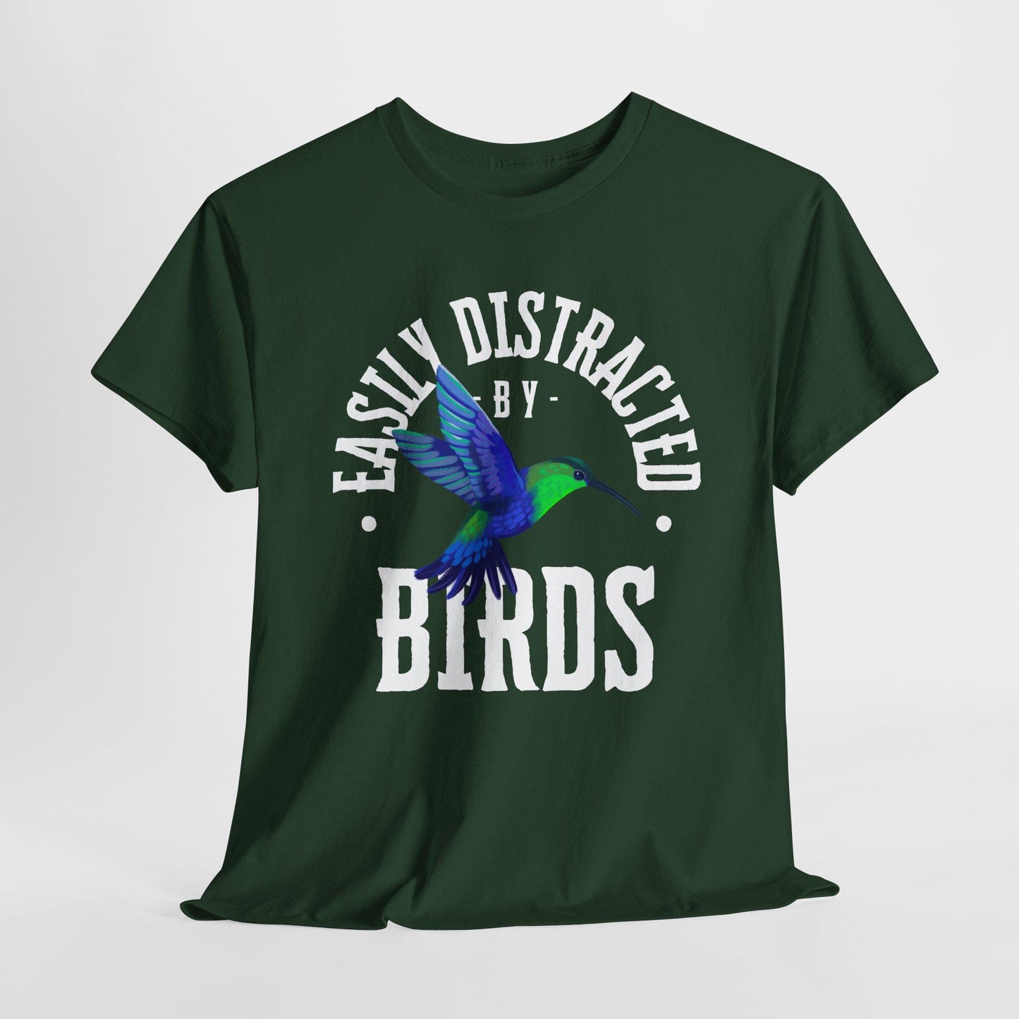 Easily Distracted by Birds Unisex T-Shirt