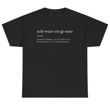 Funny Software Engineer Tee