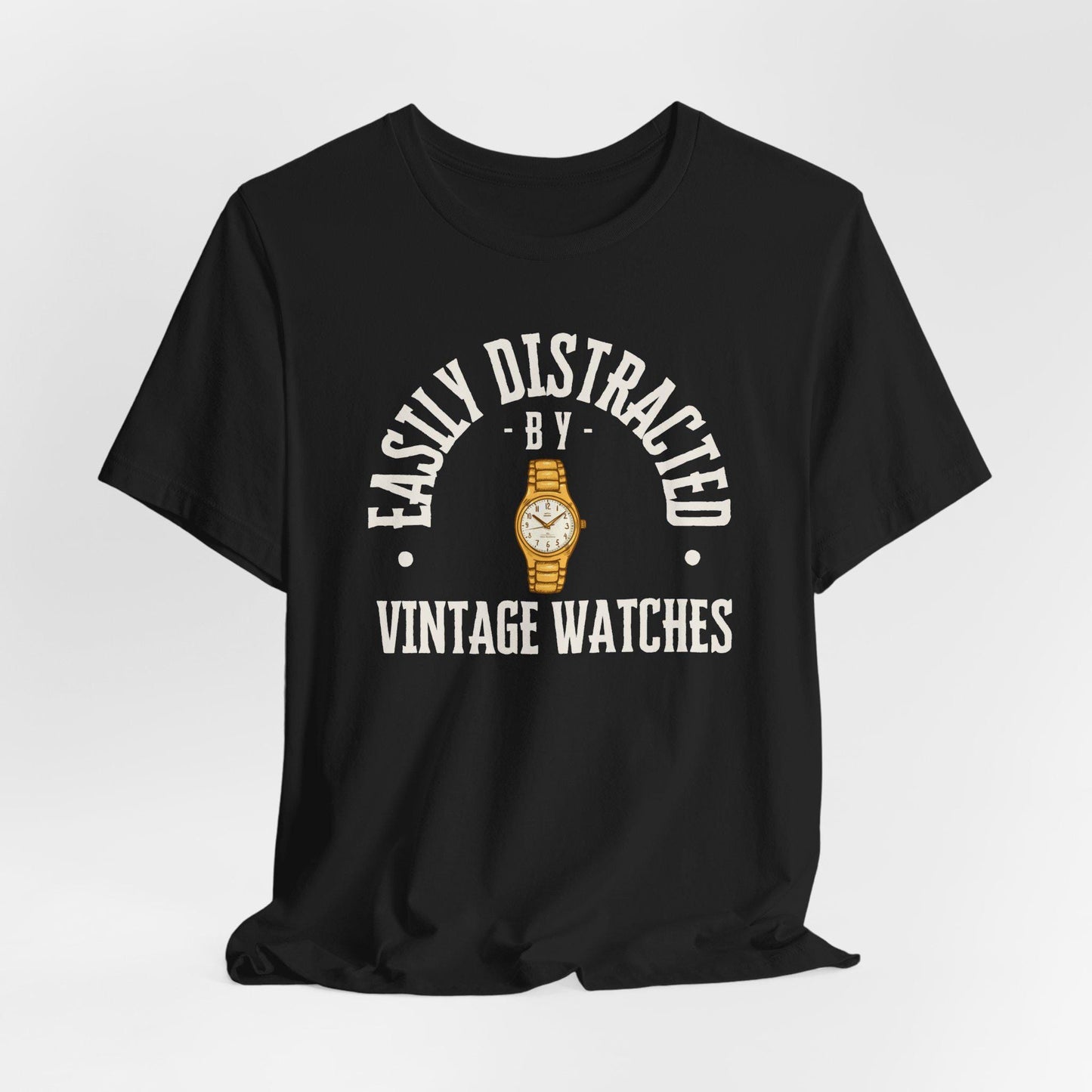 Easily Distracted by Vintage Watches Tee