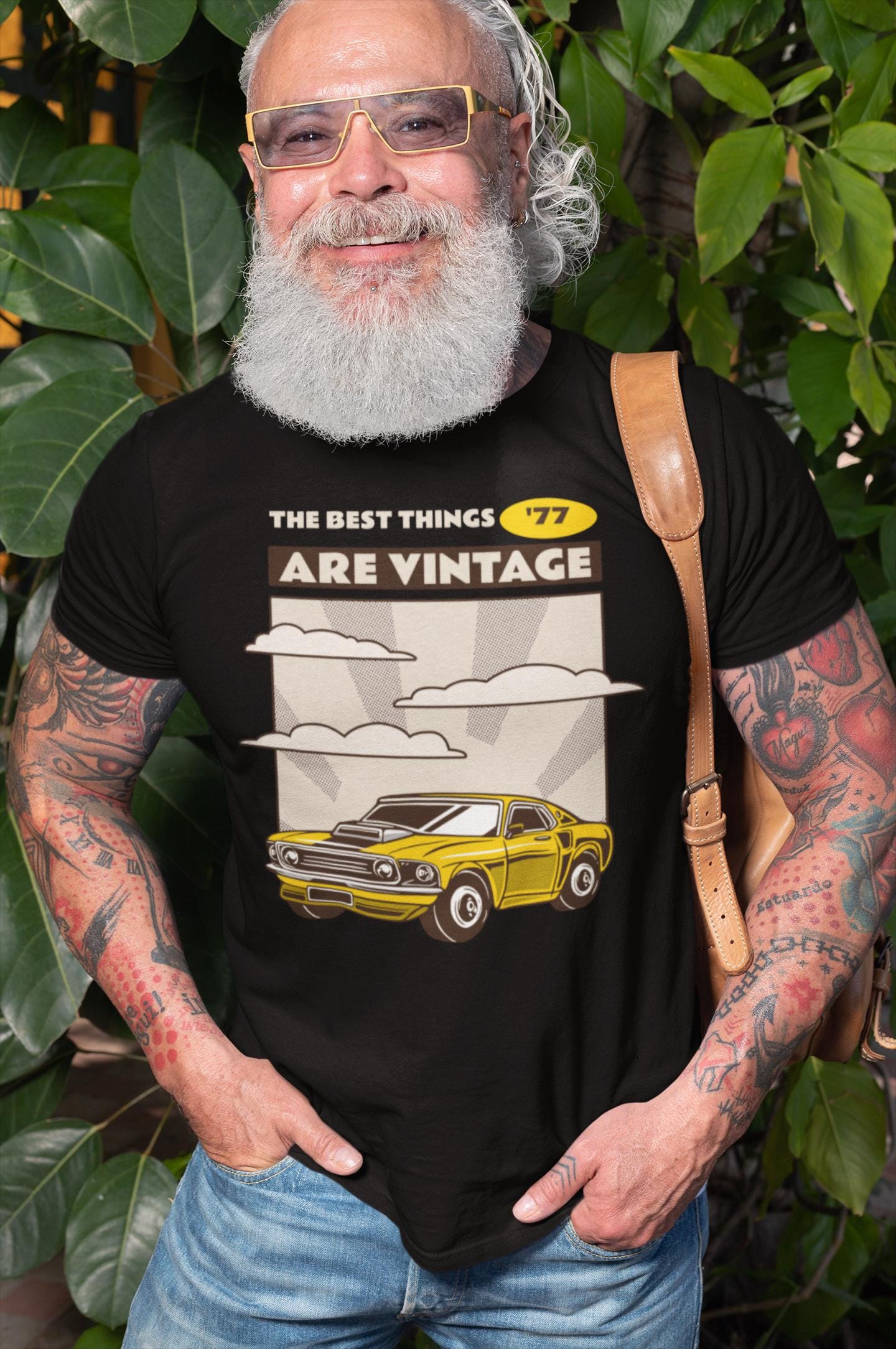 Best Things Are Vintage Personalized Tee
