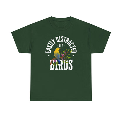 Easily Distracted by Birds Unisex Tee
