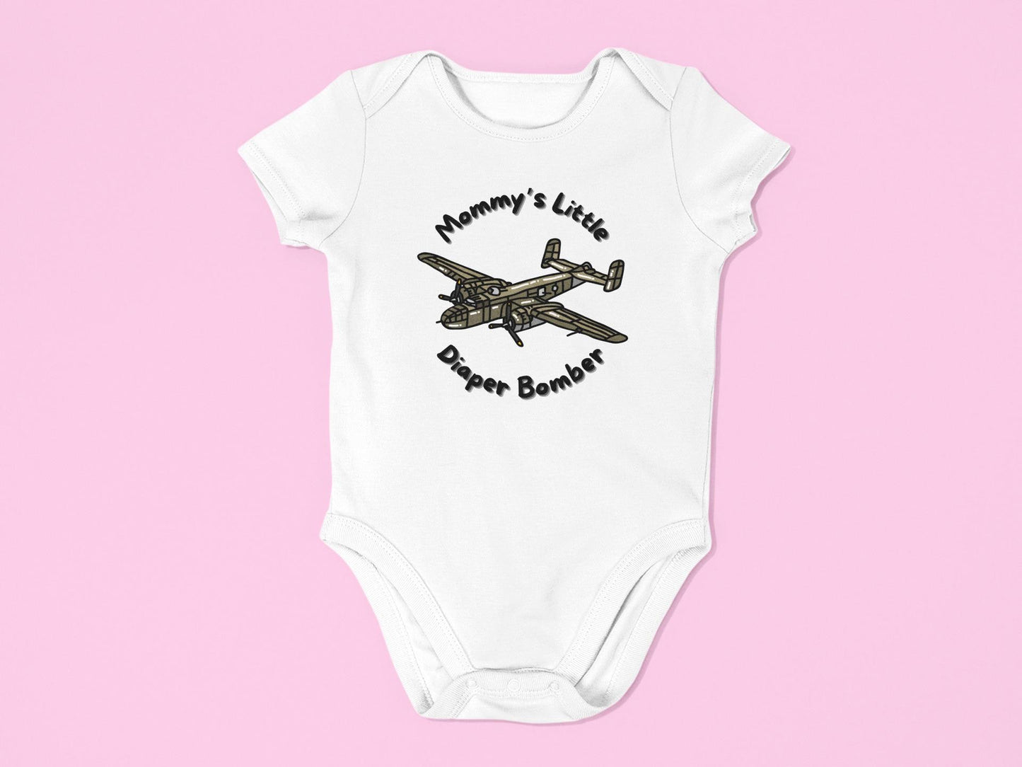 Personalized Infant Onesie with Airplane Theme