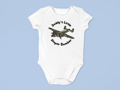 Personalized Infant Onesie with Airplane Theme